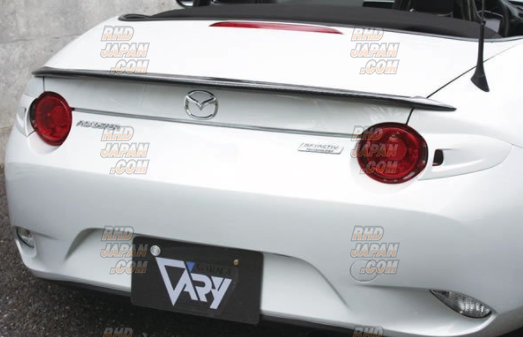 Garage Vary Winding Dancer Trunk Spoiler Carbon Fiber - Roadster